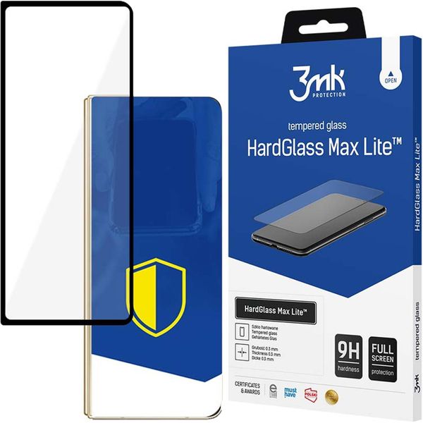 Samsung Galaxy Z Fold4 (Anteriore) - 3Mk Hardglass Max Lite Nero-image