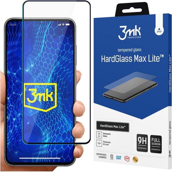 Samsung Galaxy S23+ - 3Mk Hardglass Max Lite Nero-image