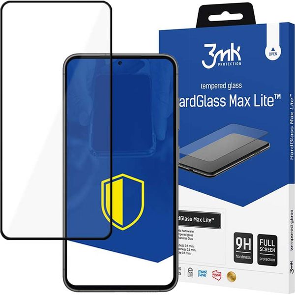 Samsung Galaxy S23 5G - 3Mk Hardglass Max Lite Nero-image
