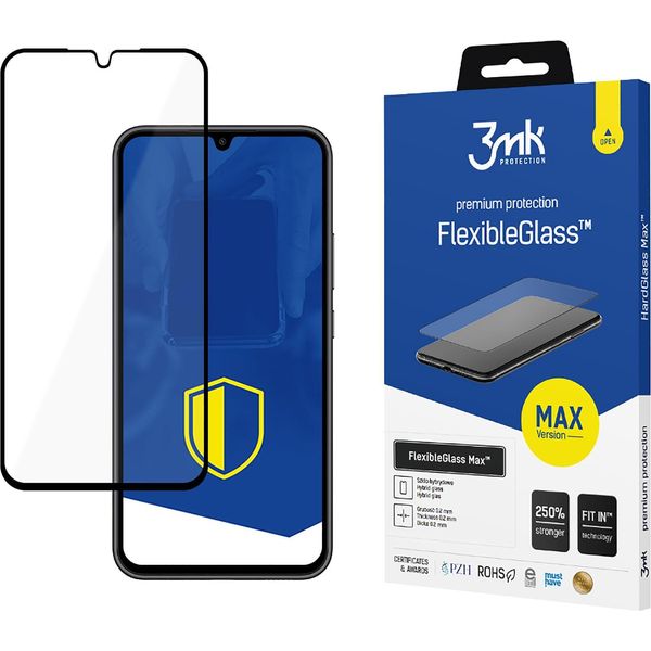 Samsung Galaxy A34 5G - 3Mk Flexibleglass Max Nero-image