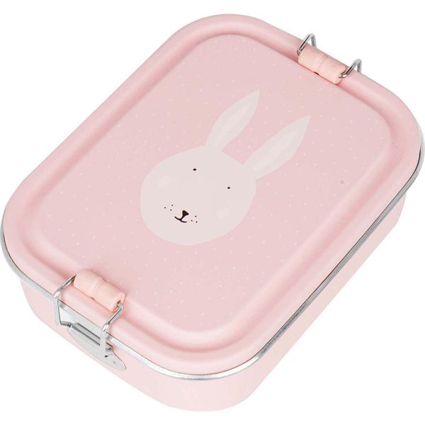 Cestino Per Pane In Acciaio Inox Trixie 800 Ml Mrs. Rabbit-image