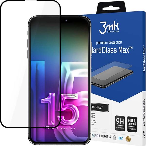 Apple Iphone 15 - 3Mk Hardglass Max Nero-image
