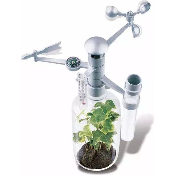 Giocattolo Multifunzionale Fai Da Te Per Bambini Educazione Alla Scienza Esperimento Tecnologia Giocattolo Set Stazione Meteorologica Modello Esperimento Di Fisica Bambini Imparare-image