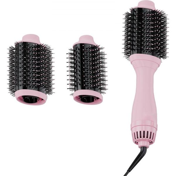 Spazzola Ad Aria Calda Airstyler Spazzola Per Phon Arricciacapelli Con Testina Da 65/75 Mm - Multifunzionale Per Lo Styling Dei Capelli-image