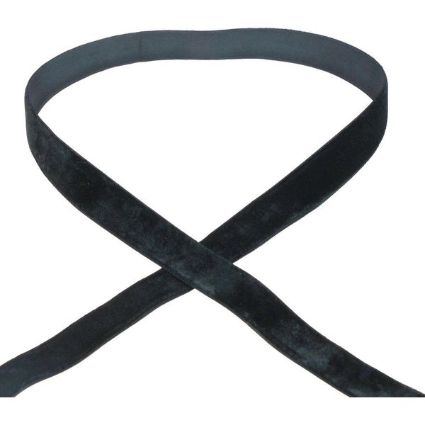 Nastro Di Velluto Nero 20Mm Nastro Decorativo Nastro Regalo 10M-image