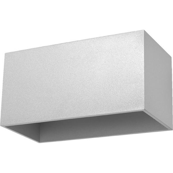 Delta 2 G9 Lampada Da Parete In Alluminio Grigio┃ IP20-image