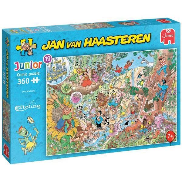 Jumbo Spiele 1110100517 Jan Van Haasteren Junior 19 Efteling Droomvlucht 360 Teile Puzzle-image