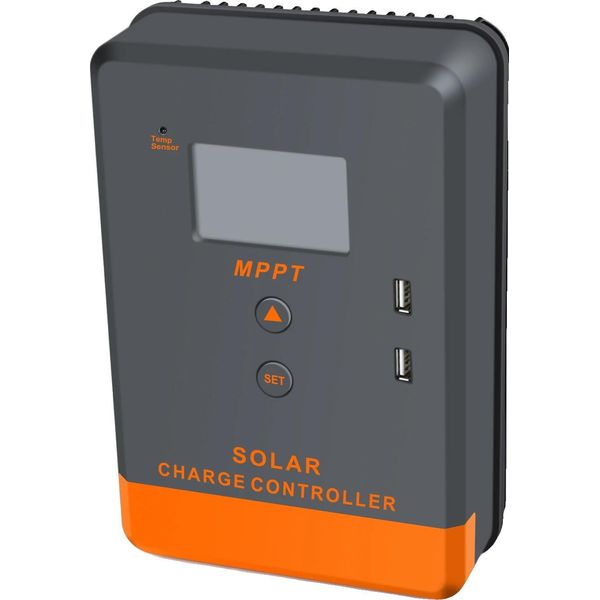 Regolatore Di Carica Solare Mppt, 12V/24V/36V/48V, Display Lcd, Modalità Operative Multiple, Regolatore Mppt 40A-image
