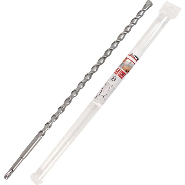 Punta Sds-Plus Per Calcestruzzo / Pietra / Muratura ø 14 Mm Lunghezza 450 Mm Acciaio Per Utensili - ø 14 Mm - Lunghezza 450 Mm-image