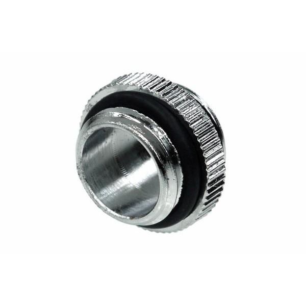 Adattatore Alphacool Hf, Doppio Nipplo, G1/4 - G1/4, O-Ring, Argento-image