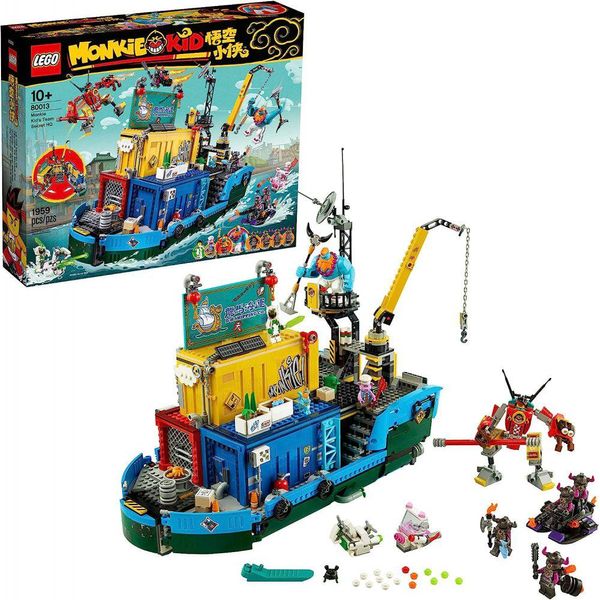 Lego® Monkie Kid™ 80013 La Base Della Squadra Segreta Di Monkie Kid-image