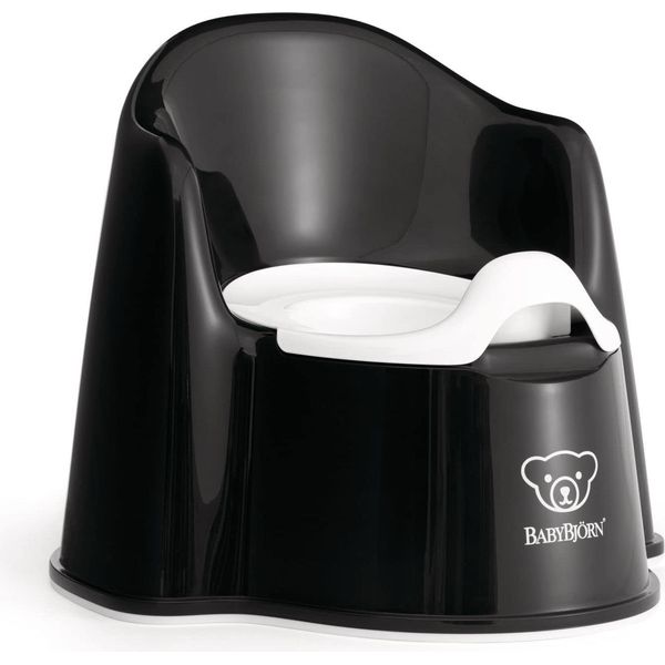 Babybjorn Seggiolino Per Vasino Polipropilene (Pp), Elastomero Termoplastico (Tpe) Nero, Bianco-image