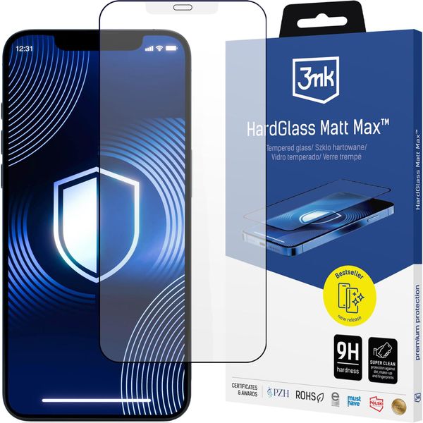 Apple Iphone 12/12 Pro - Vetro Duro 3Mk Opaco Max-image