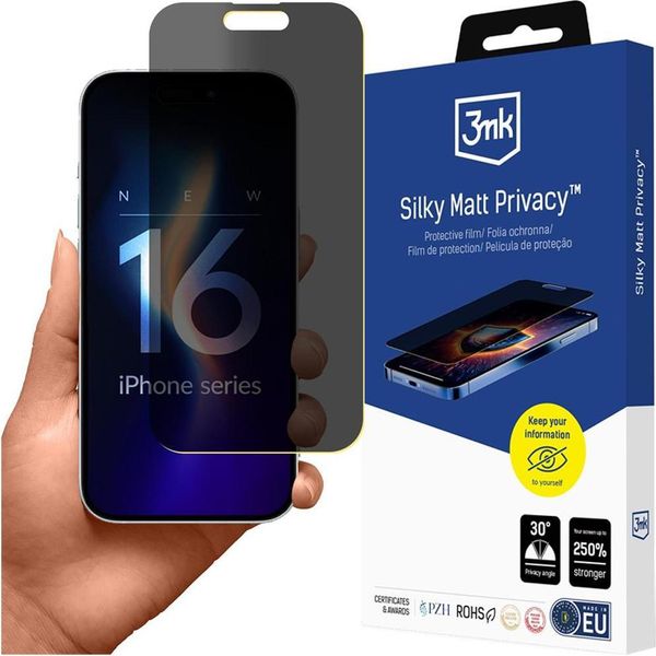 Apple Iphone 16 - Privacy Setosa Opaca 3Mk-image
