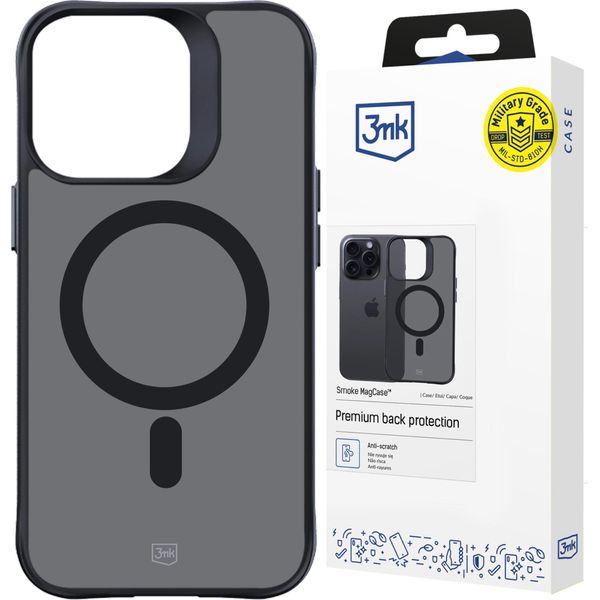 Apple Iphone 12/12 Pro - Magcase 3Mk Smoke-image