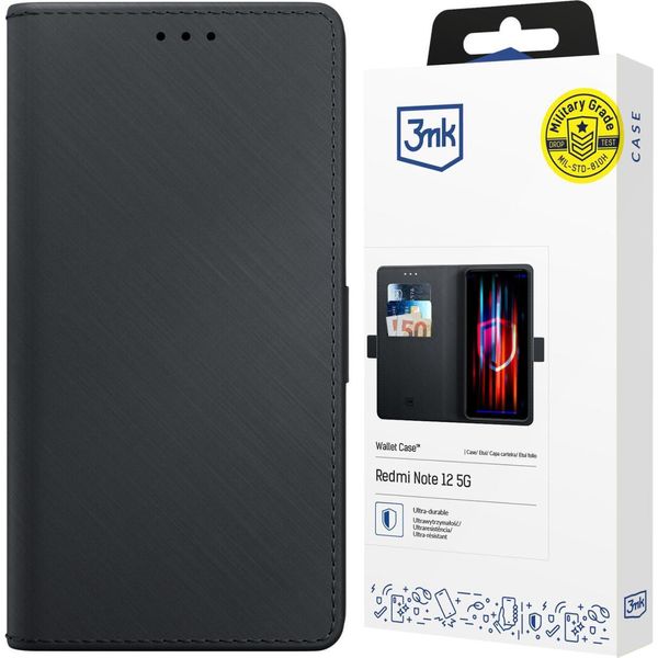 Redmi Note 12 5G - Custodia A Portafoglio 3Mk-image