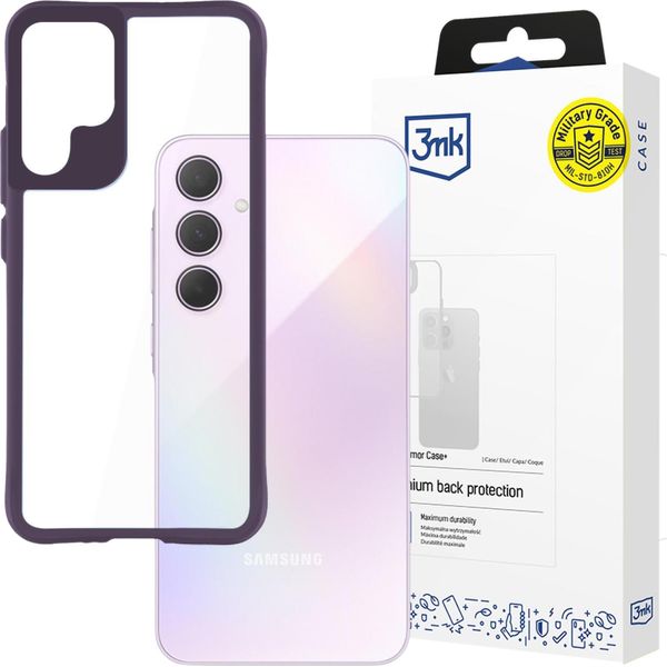 Samsung Galaxy A35 5G - Custodia 3Mk Satin Armor+ Viola-image