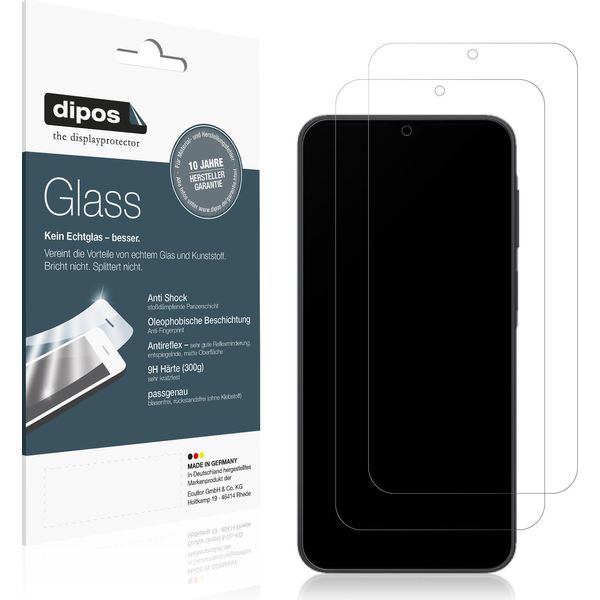 2X Pellicola Protettiva Per Samsung Galaxy A17 Protezione Opaco Vetro Flessibile 9H Dipos-image