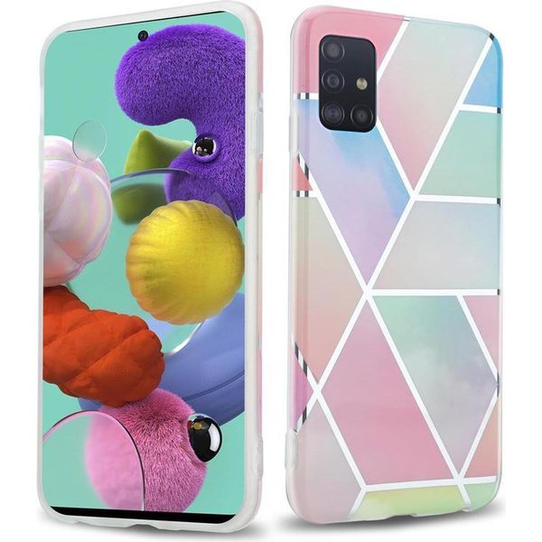 Cadorabo Custodia Protettiva Per Samsung Galaxy A51 5G In Tpu Rosa Custodia Per Cellulare Custodia Cover-image