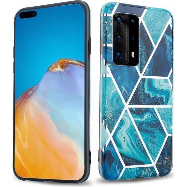 Cadorabo Custodia Protettiva Per Huawei P40 In Tpu Blu Custodia Per Telefono Cellulare Custodia Cover-image
