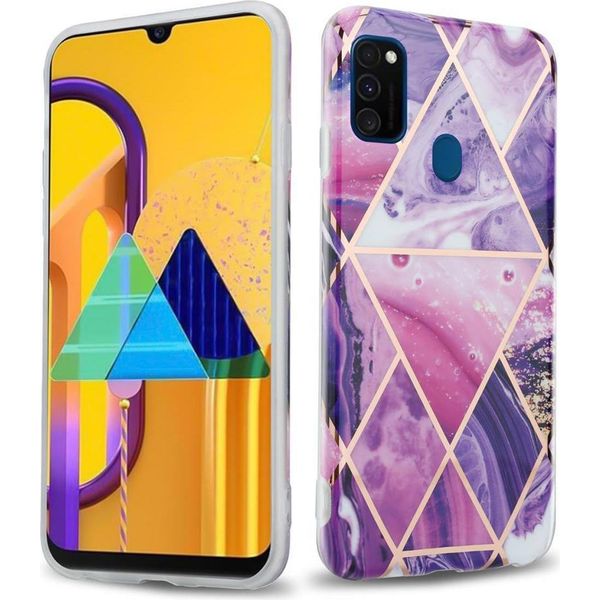 Cadorabo Custodia Protettiva Per Huawei P20 Lite 2018 / Nova 3E Cover In Tpu Viola Custodia Per Cellulare Custodia Cover-image