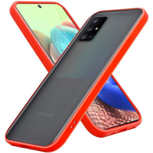 Custodia Cadorabo Per Samsung Galaxy A71 5G Custodia Protettiva In Silicone Tpu Trasparente Custodia Per Cellulare Ibrida Custodia Protettiva-image