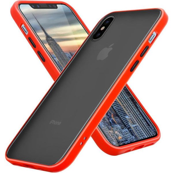 Custodia Cadorabo Per Apple Iphone X / Xs Custodia Protettiva In Silicone Tpu Trasparente Custodia Per Telefono Cellulare Ibrida Custodia Protettiva-image