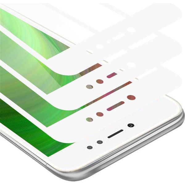 Cadorabo 3X Pellicola Protettiva A Schermo Intero Per Xiaomi Redmi Note 5A Prime In Nero Display Temperato Vetro Protettivo-image