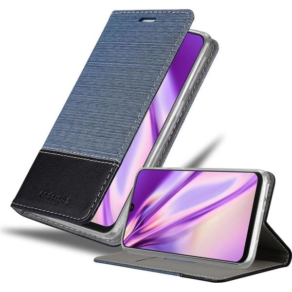 Cadorabo Custodia Per Samsung Galaxy M21 / M30S Custodia Protettiva In Blu Custodia Per Telefono Cellulare Custodia A Libro Cover-image