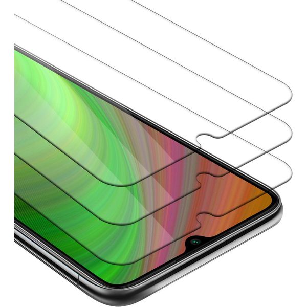Cadorabo 3X Pellicola Blindata Per Xiaomi Redmi Note 8T Pellicola Protettiva In Vetro Naturale Temperato Di Protezione Del Display-image