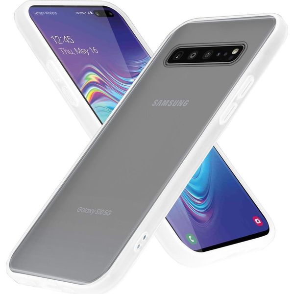 Custodia Cadorabo Per Samsung Galaxy S10 4G Custodia Protettiva In Silicone Tpu Trasparente Custodia Per Cellulare Ibrida Custodia Protettiva-image