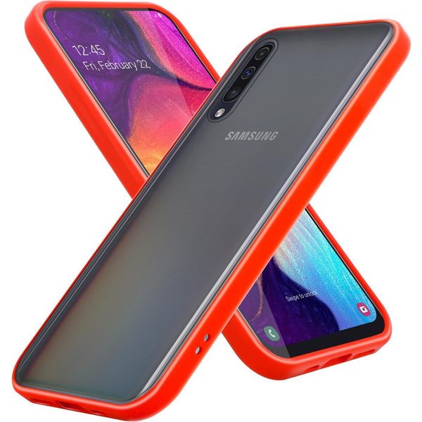 Custodia Cadorabo Per Samsung Galaxy A70 / A70S Custodia Protettiva In Silicone Tpu Trasparente Custodia Per Cellulare Ibrida Custodia Protettiva-image