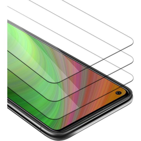 Cadorabo 3X Pellicola Blindata Per Wiko View5 Pellicola Protettiva In Vetro Temperato Naturale Di Protezione Del Display-image