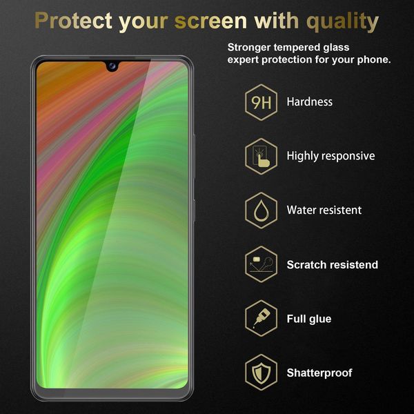 Cadorabo 3X Pellicola Blindata Per Honor Play 9A Pellicola Protettiva In Vetro Temperato Naturale Di Protezione Del Display-image