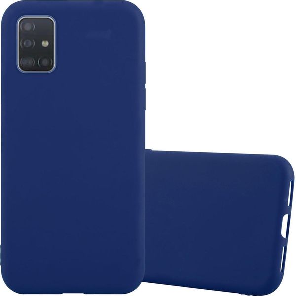 Custodia Cadorabo Per Samsung Galaxy A72 4G / 5G Custodia Protettiva In Blu Custodia Del Telefono Cellulare Tpu Custodia In Silicone Copertura-image
