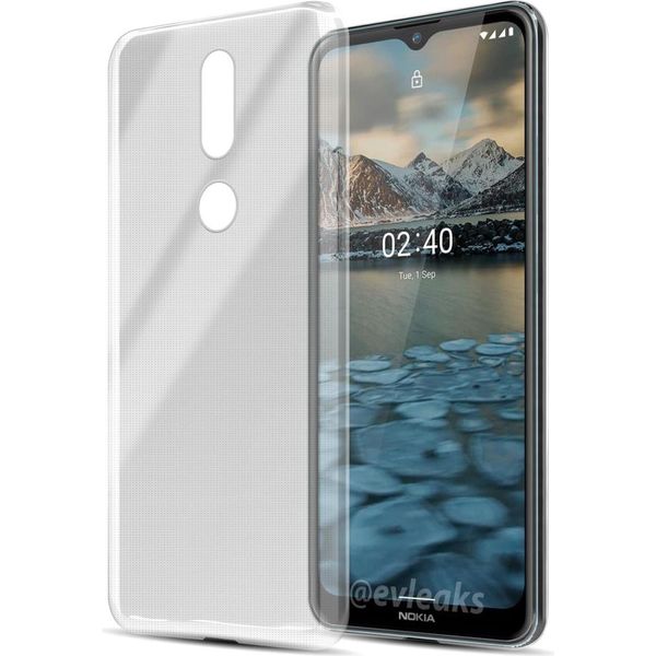 Cadorabo Cover Per Nokia 2.4 Cover Protettiva In Tpu Naturale Custodia In Silicone Cover Case-image