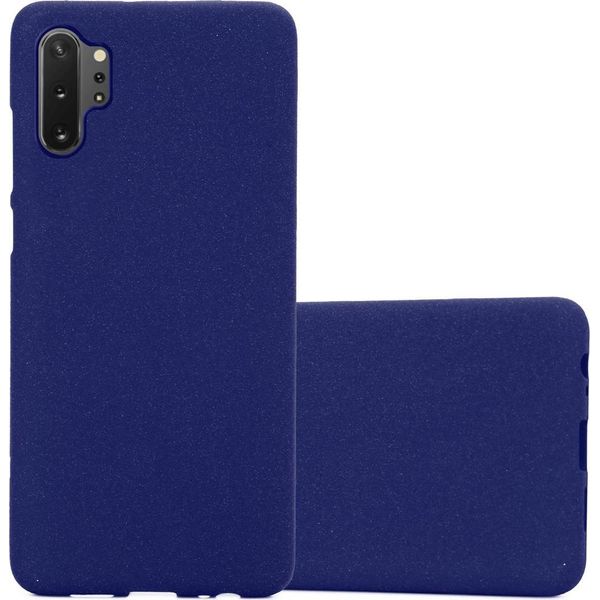 Cadorabo Custodia Protettiva Per Samsung Galaxy Note 10 Plus Custodia In Blu Custodia Per Telefono Cellulare Tpu Etui Cover Case-image