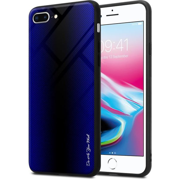 Cadorabo Custodia Per Apple Iphone 7 Plus / 7S Plus / 8 Plus Custodia Protettiva In Viola Custodia Per Cellulare Tpu Etui Cover Case Temperato-image