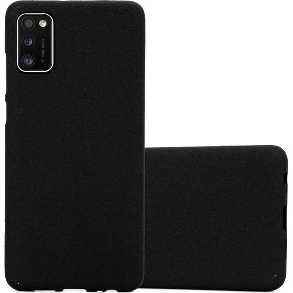 Cadorabo Copertura Protettiva Per Samsung Galaxy A41 Custodia In Nero Telefono Cellulare Tpu Etui Cover Case-image