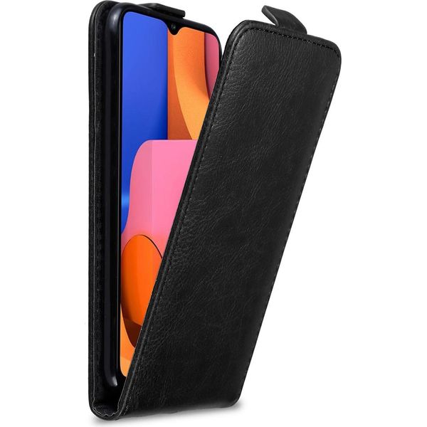 Cadorabo Cover Per Samsung Galaxy A20S Cover Protettiva In Nero Flip Case Custodia Del Telefono Cellulare Cover-image