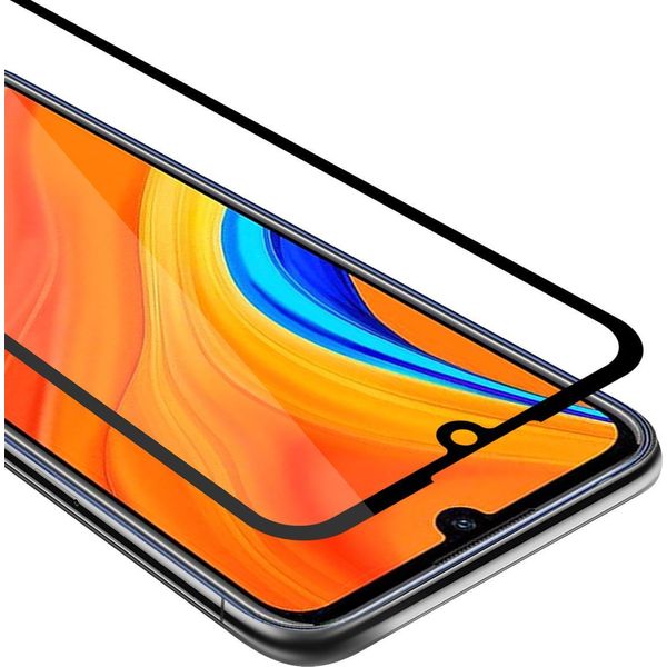 Cadorabo Pellicola Blindata Per Huawei Y6S Pellicola Protettiva In Nero A Schermo Intero Vetro Temperato Di Protezione Del Display-image