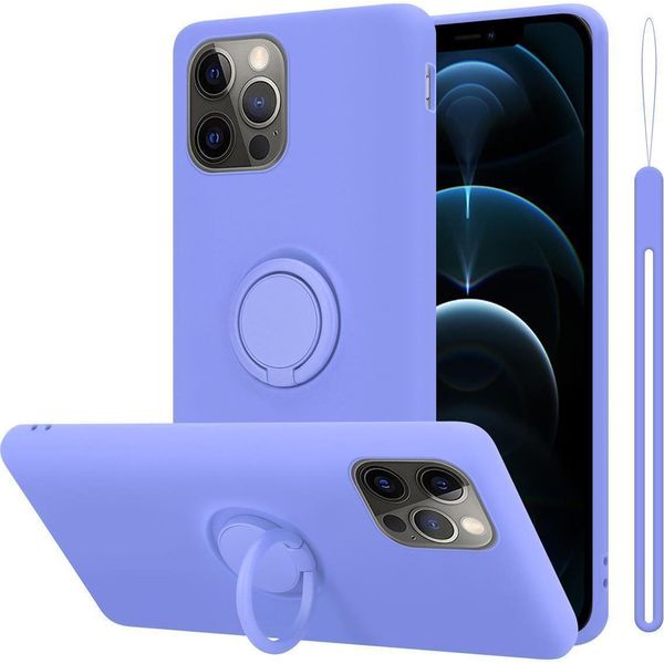 Cadorabo Custodia Per Apple Iphone 12 Pro Max Custodia Protettiva In Viola Custodia Per Telefono Cellulare Custodia Tpu Cover-image
