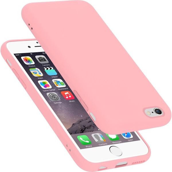 Cadorabo Custodia Protettiva Per Apple Iphone 6 Plus / 6S Plus In Rosa Custodia Del Telefono Cellulare Custodia Cover Tpu Etui-image