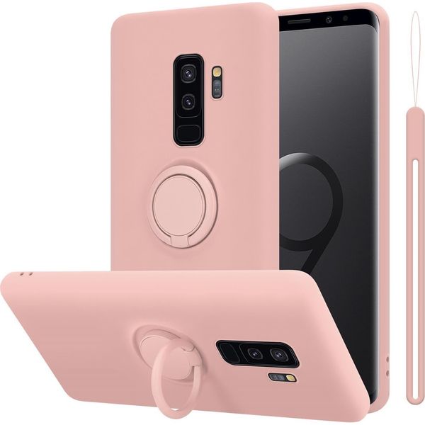 Cadorabo Custodia Per Samsung Galaxy S9 Plus Custodia Protettiva In Rosa Custodia Del Telefono Cellulare Tpu Custodia Cover-image