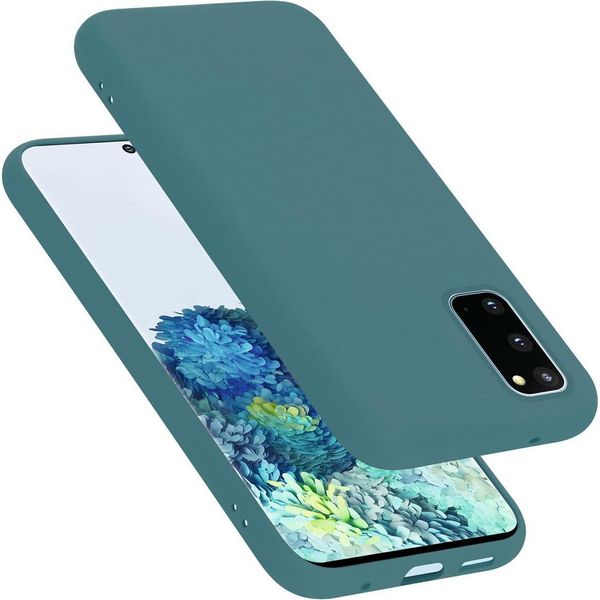 Cadorabo Custodia Protettiva Per Samsung Galaxy S20 Custodia In Verde Telefono Cellulare Case Cover Tpu Etui-image