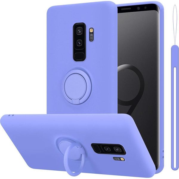 Custodia Cadorabo Per Samsung Galaxy S9 Plus Cover Protettiva In Viola Custodia Del Telefono Cellulare Tpu Custodia Cover-image