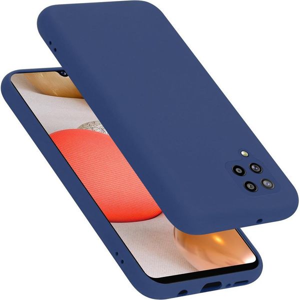 Cadorabo Custodia Protettiva Per Samsung Galaxy A42 4G In Blu Custodia Del Telefono Cellulare Case Cover Tpu Etui-image