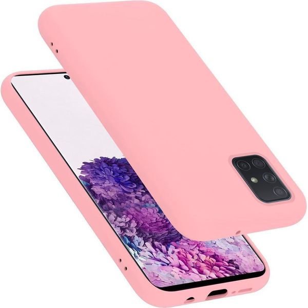 Cadorabo Custodia Protettiva Per Samsung Galaxy A51 5G In Rosa Custodia Del Telefono Cellulare Case Cover Tpu Etui-image