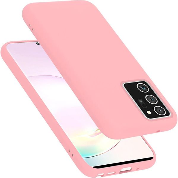 Cadorabo Custodia Protettiva Per Samsung Galaxy Note 20 Plus In Rosa Custodia Del Telefono Cellulare Custodia Cover Tpu Etui-image