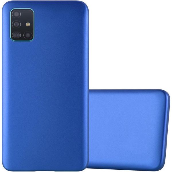 Cadorabo Custodia Protettiva Per Samsung Galaxy A51 5G In Blu Custodia Del Telefono Cellulare Custodia In Silicone Tpu Custodia Cover Case-image